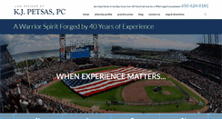 Desktop Screenshot of petsaslaw.com